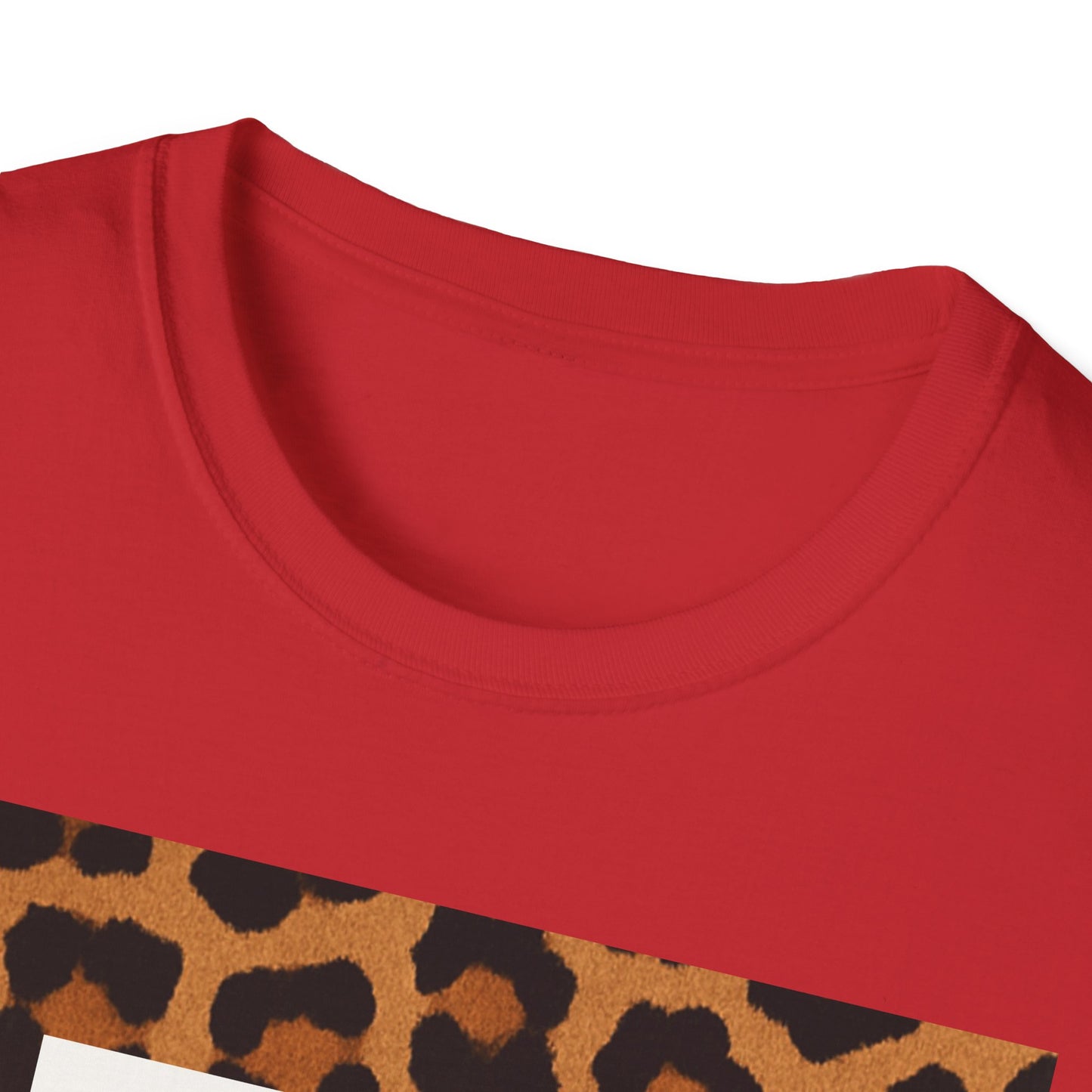 Tropical Leopard Print T-Shirt, Unisex Tee, Floral Graphic Shirt, Casual Wear, Summer Outfit, Gift for Nature Lovers