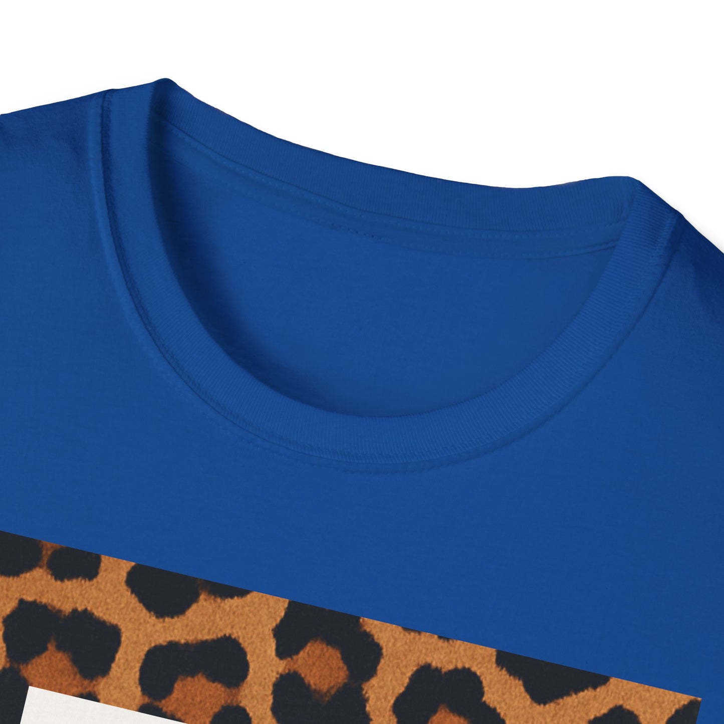 Tropical Leopard Print T-Shirt, Unisex Tee, Floral Graphic Shirt, Casual Wear, Summer Outfit, Gift for Nature Lovers