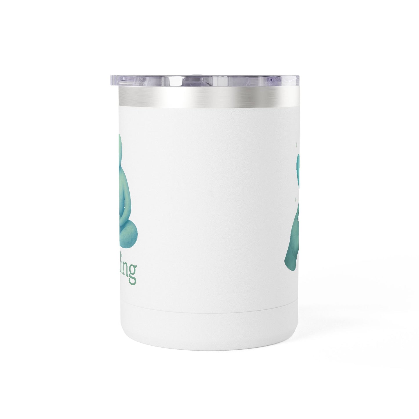 Heartwarming Coffee Mug Tumbler, Perfect for Gift, Inspirational Drinkware, Cozy Vibes, Hand-Illustrated Design, Everyday Use