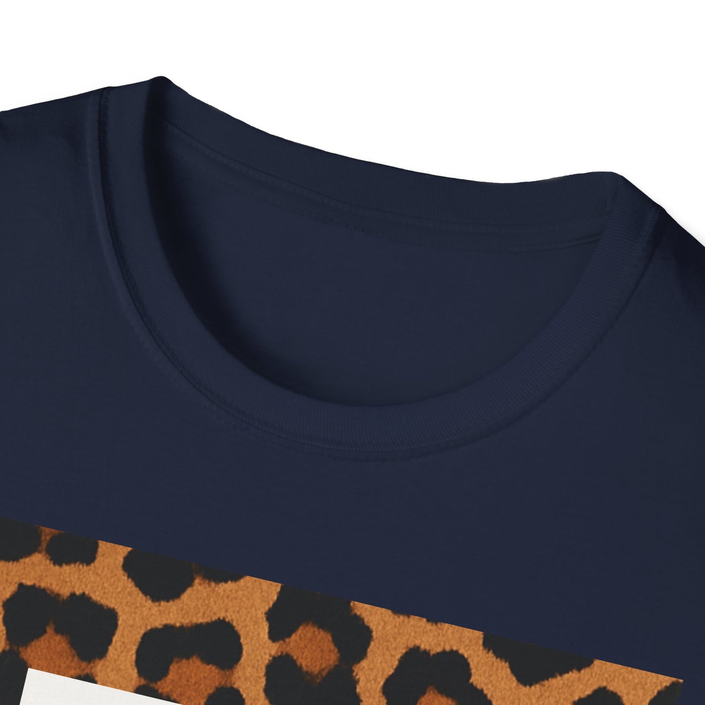 Tropical Leopard Print T-Shirt, Unisex Tee, Floral Graphic Shirt, Casual Wear, Summer Outfit, Gift for Nature Lovers