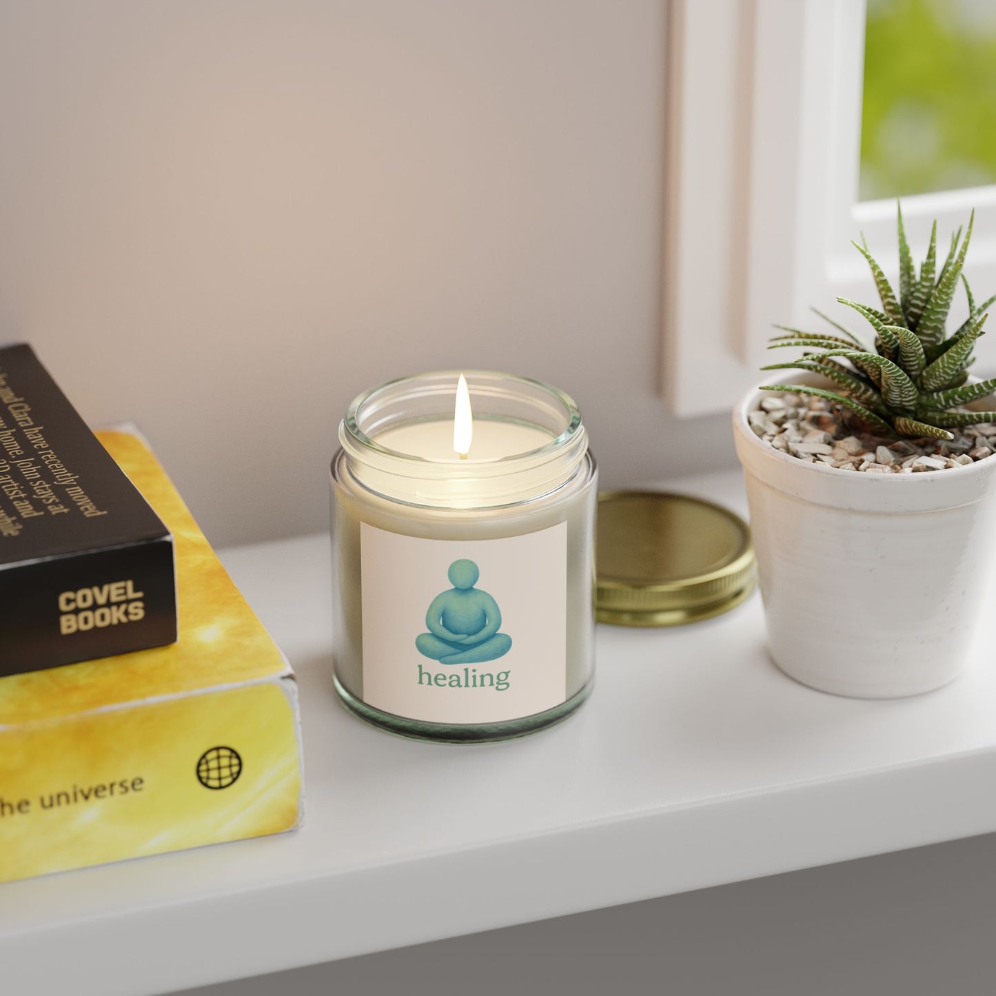 Healing Scented Candles, Aromatherapy, Mindfulness Gifts, Self-Care, Meditation, Cozy Home Decor, Relaxation
