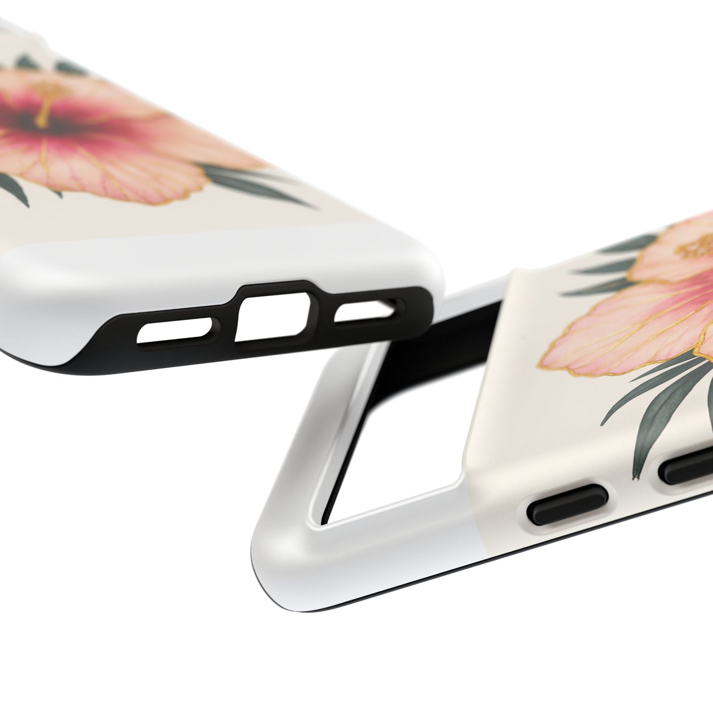 Hibiscus Flower Phone Case | Tropical Floral Design, Tough Phone Cover, Summer Vibes, Gift for Nature Lovers, Birthday Present