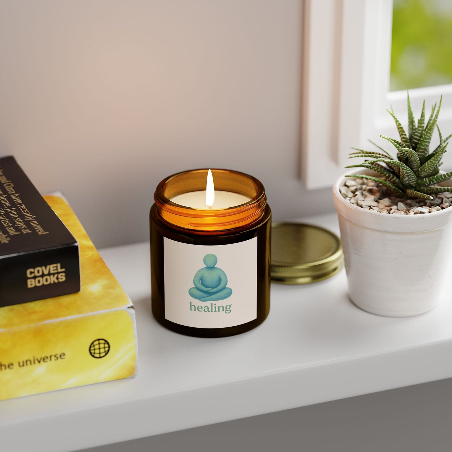 Healing Scented Candles, Aromatherapy, Mindfulness Gifts, Self-Care, Meditation, Cozy Home Decor, Relaxation