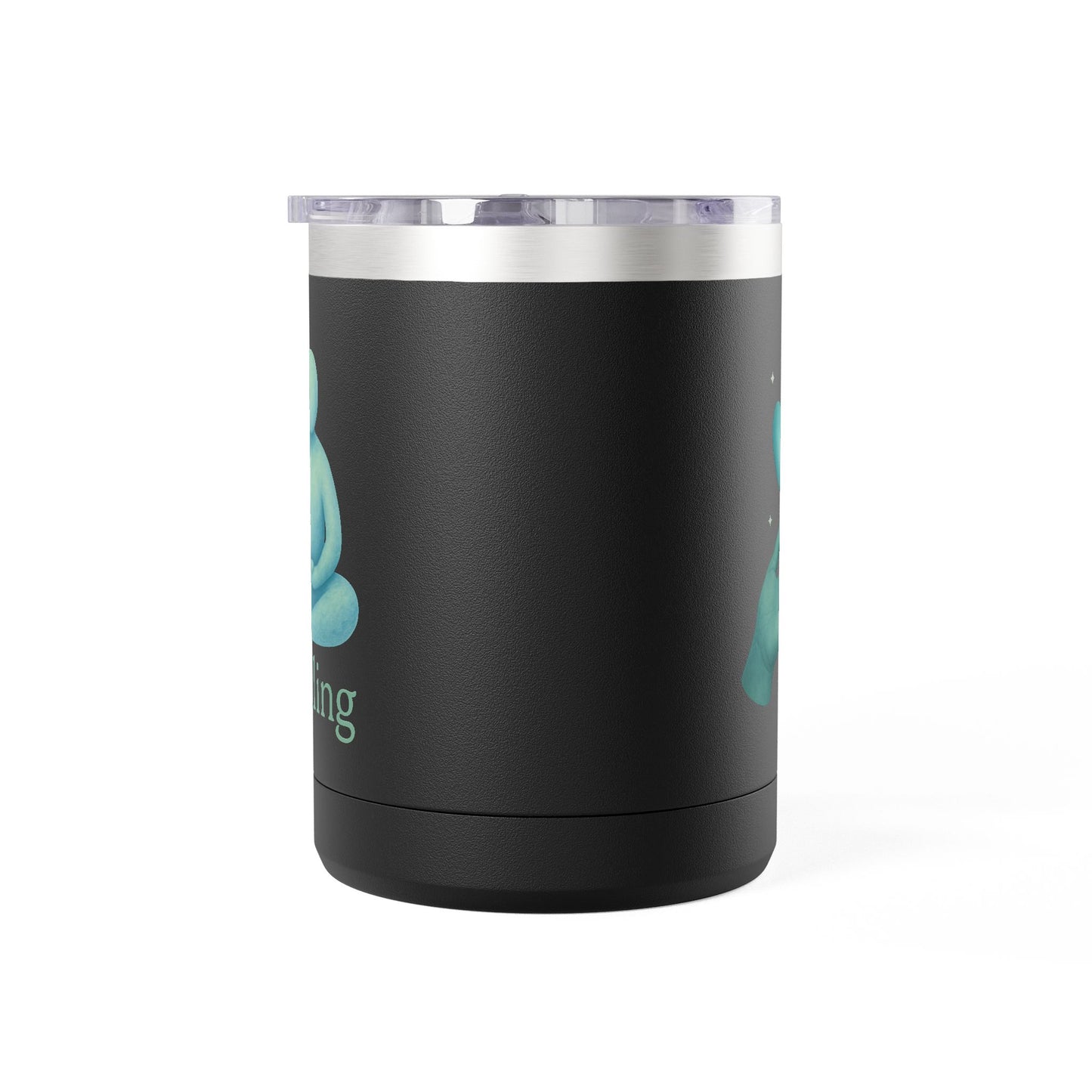 Heartwarming Coffee Mug Tumbler, Perfect for Gift, Inspirational Drinkware, Cozy Vibes, Hand-Illustrated Design, Everyday Use