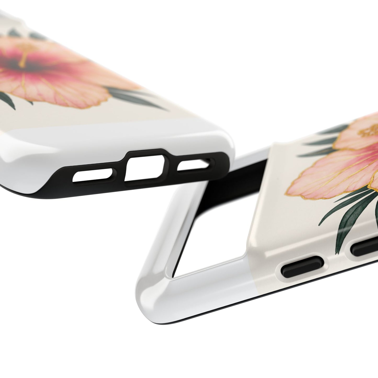 Hibiscus Flower Phone Case | Tropical Floral Design, Tough Phone Cover, Summer Vibes, Gift for Nature Lovers, Birthday Present