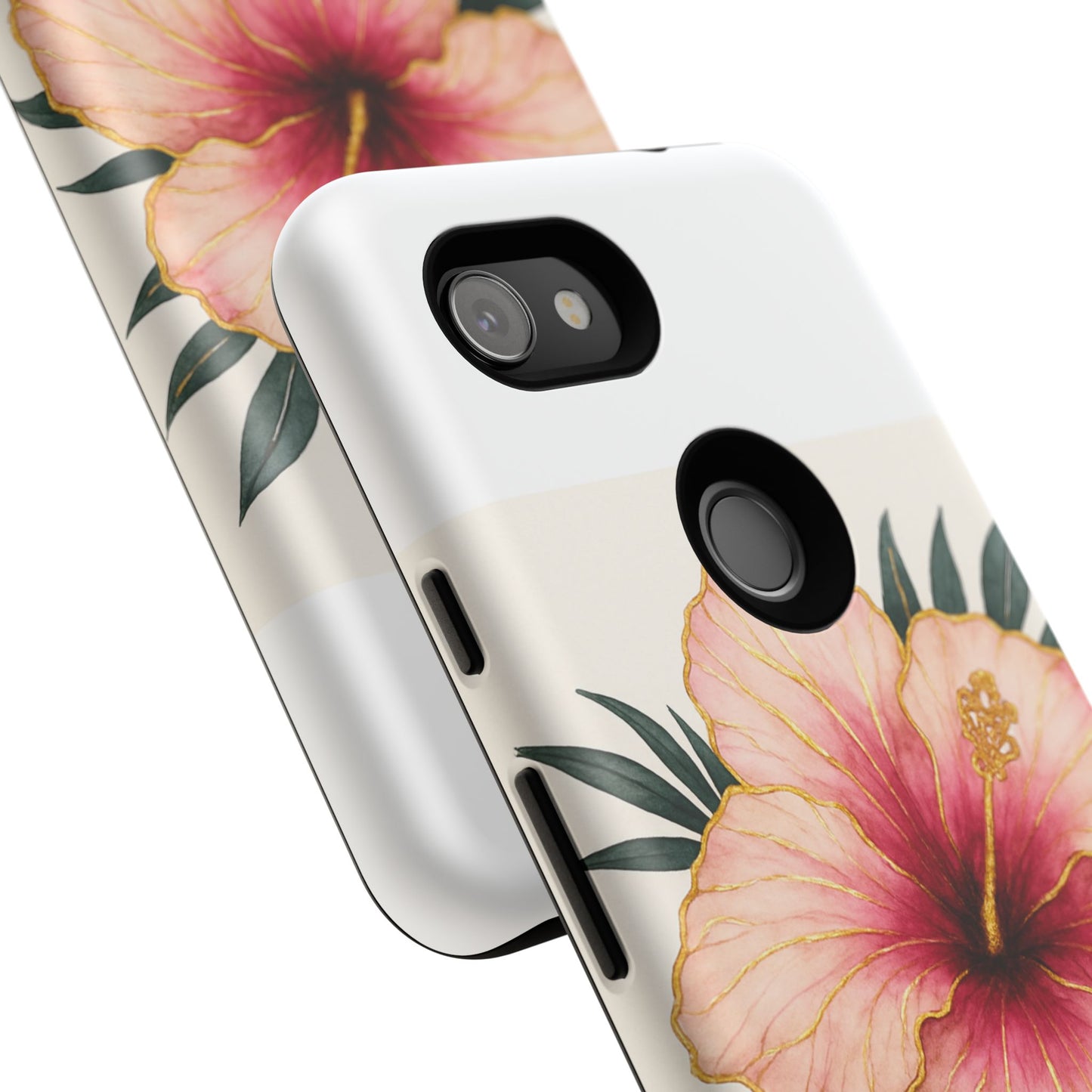 Hibiscus Flower Phone Case | Tropical Floral Design, Tough Phone Cover, Summer Vibes, Gift for Nature Lovers, Birthday Present
